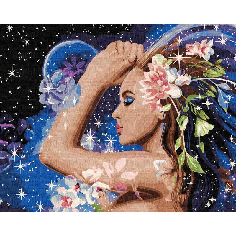 Картина по номерам Brushme Вселенная внутри нас 40x50 см Разноцветный (PM-194-K-555)