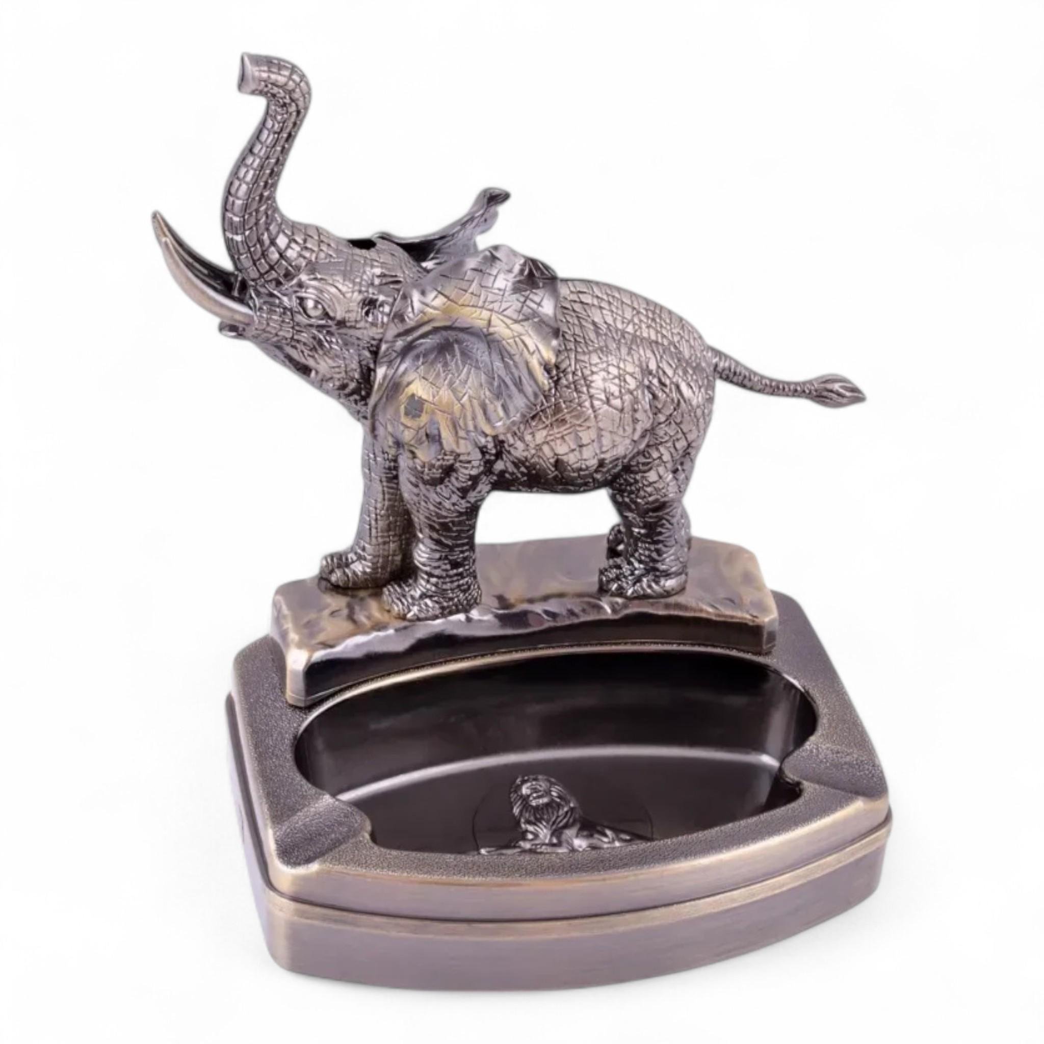 Попільничка-запальничка Слон HL-888OX аксесуар із харизмою стародавнього мудреця (26358497)