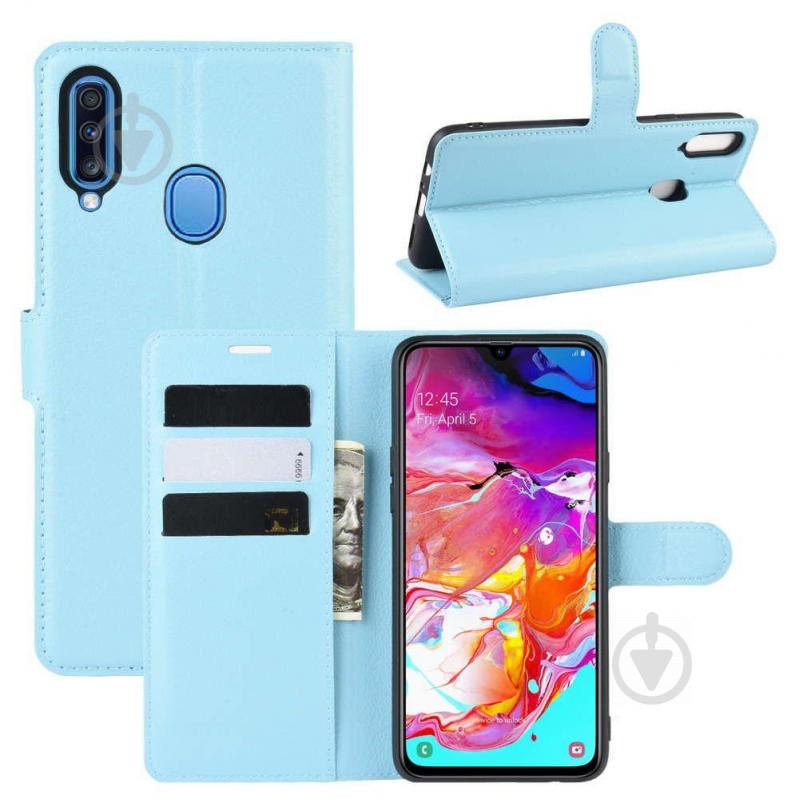 Чохол-книжка Litchie Wallet Samsung A207 Galaxy A20s Blue (hub_dFFs09929) - фото 2