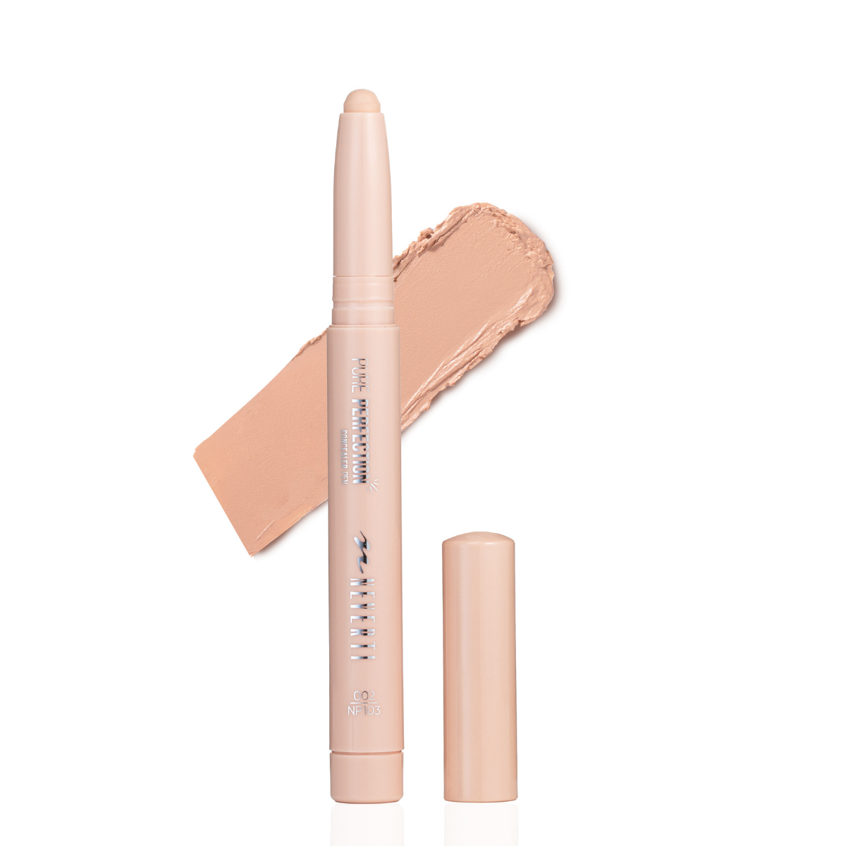 Консилер-олівець для обличчя Neverti Pure Perfection NP103 002 Natural Nude Персиковий (13354438)