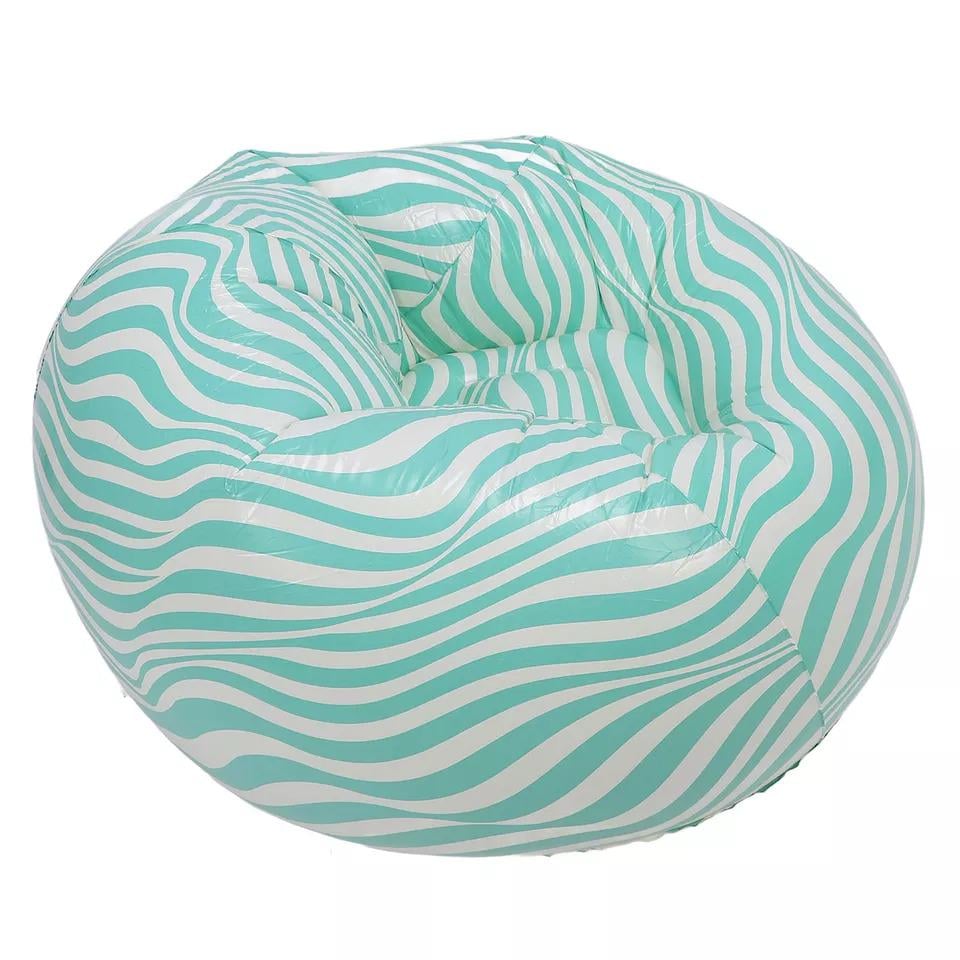 Надувне крісло мішок Fatboy Sofa 1 для відпочинку до 150 кг Mint (35048327)