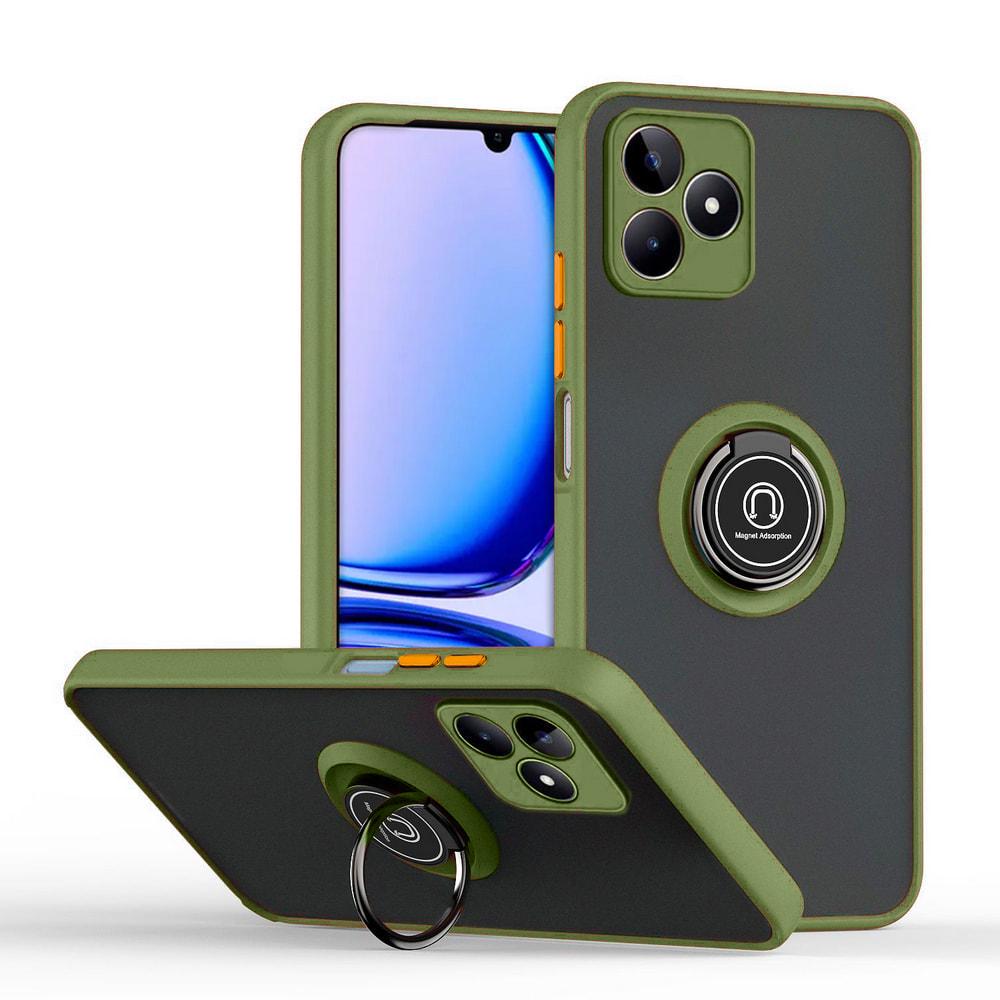 Защитный чехол MatteLuxe Realme C53 (с кольцом) Khaki (34663-17)