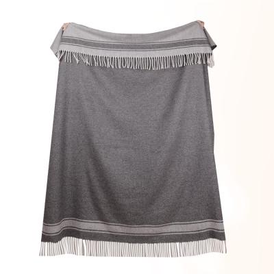 Плед Wool Mix 140х180 см Серый - фото 3