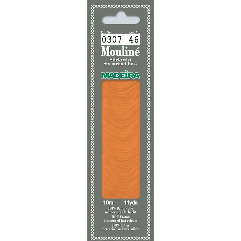 Нитки муліне Madeira 0307 Mouline Помаранчеві спеції Нитки муліне Madeira 0307 Mouline Помаранчеві спеції