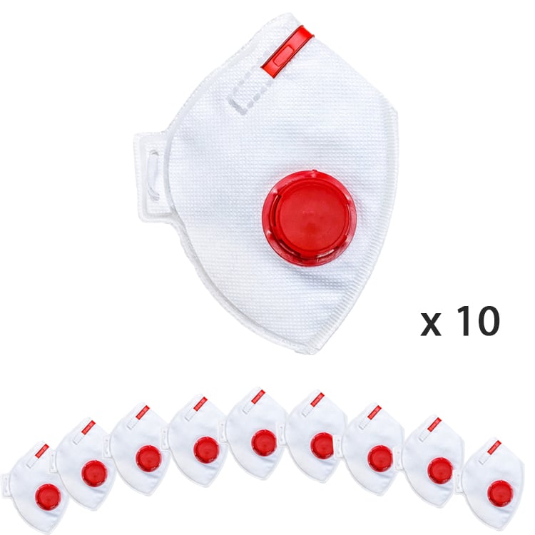 Комплект масок респіраторних РУТА 103k FFP3 з клапаном (10шт.)