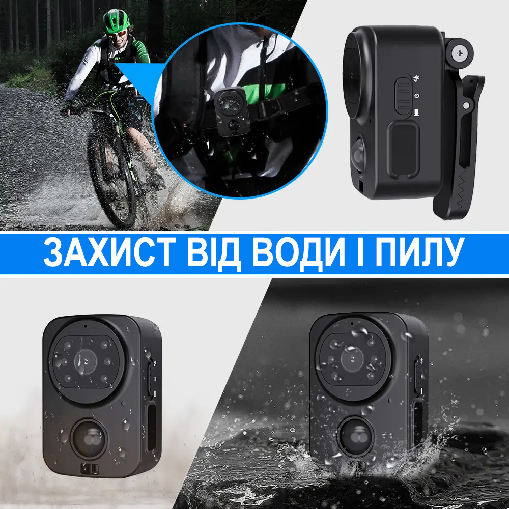 Камера видеонаблюдения боди мини Digital Lion PD01 с датчиком движения и ночным видением до 30 дней работы 1080P - фото 4 Камера видеонаблюдения боди мини Digital Lion PD01 с датчиком движения и ночным видением до 30 дней работы 1080P - фото 4