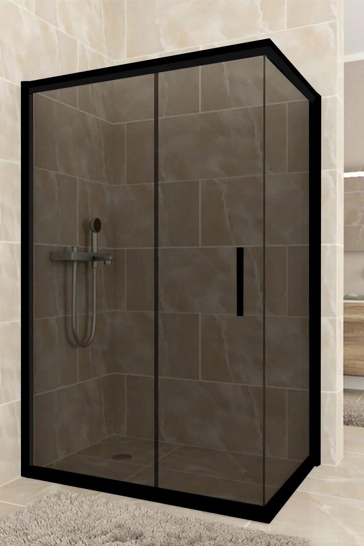 Душевая кабина Aquanil Minnesota тонированное стекло 110х100х190 см Черный