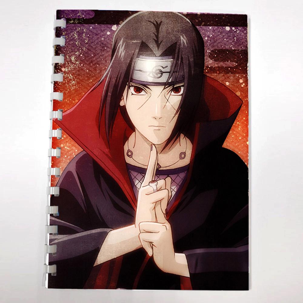 Блокнот Скетчбук аниме Итачи Обито Учиха Наруто (sk0047)