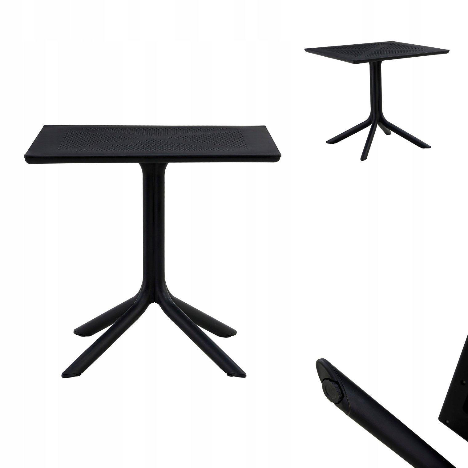 Стіл садовий Kontrast TULUM Чорний (5.04.11255) - фото 3 Стіл садовий Kontrast TULUM Чорний (5.04.11255) - фото 3