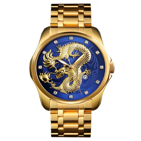 Наручные часы Skmei 9193GDBU Gold/Blue