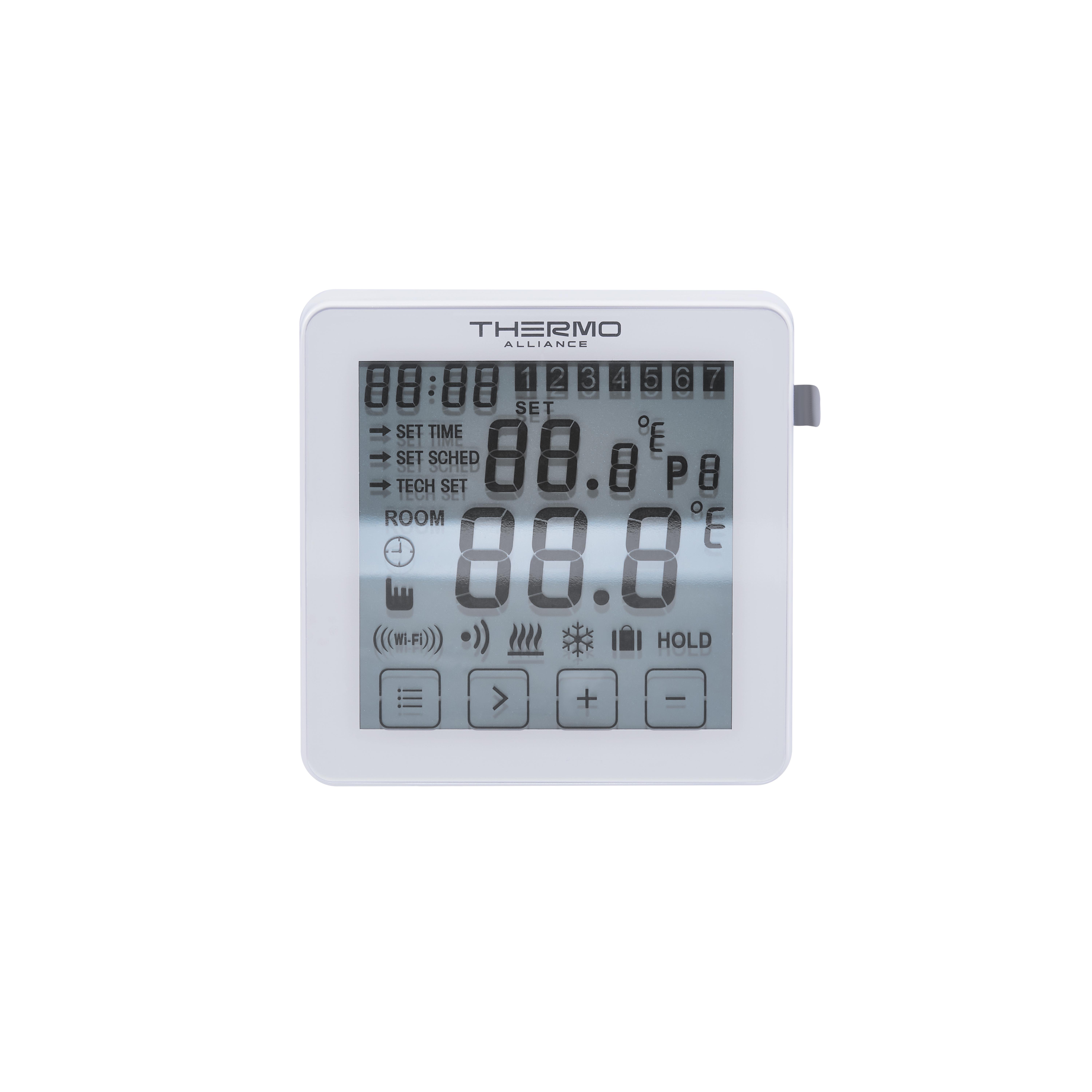 Термостат программируемый Thermo Alliance ТА-2501 сенсорный с WiFi - фото 3 Термостат программируемый Thermo Alliance ТА-2501 сенсорный с WiFi - фото 3