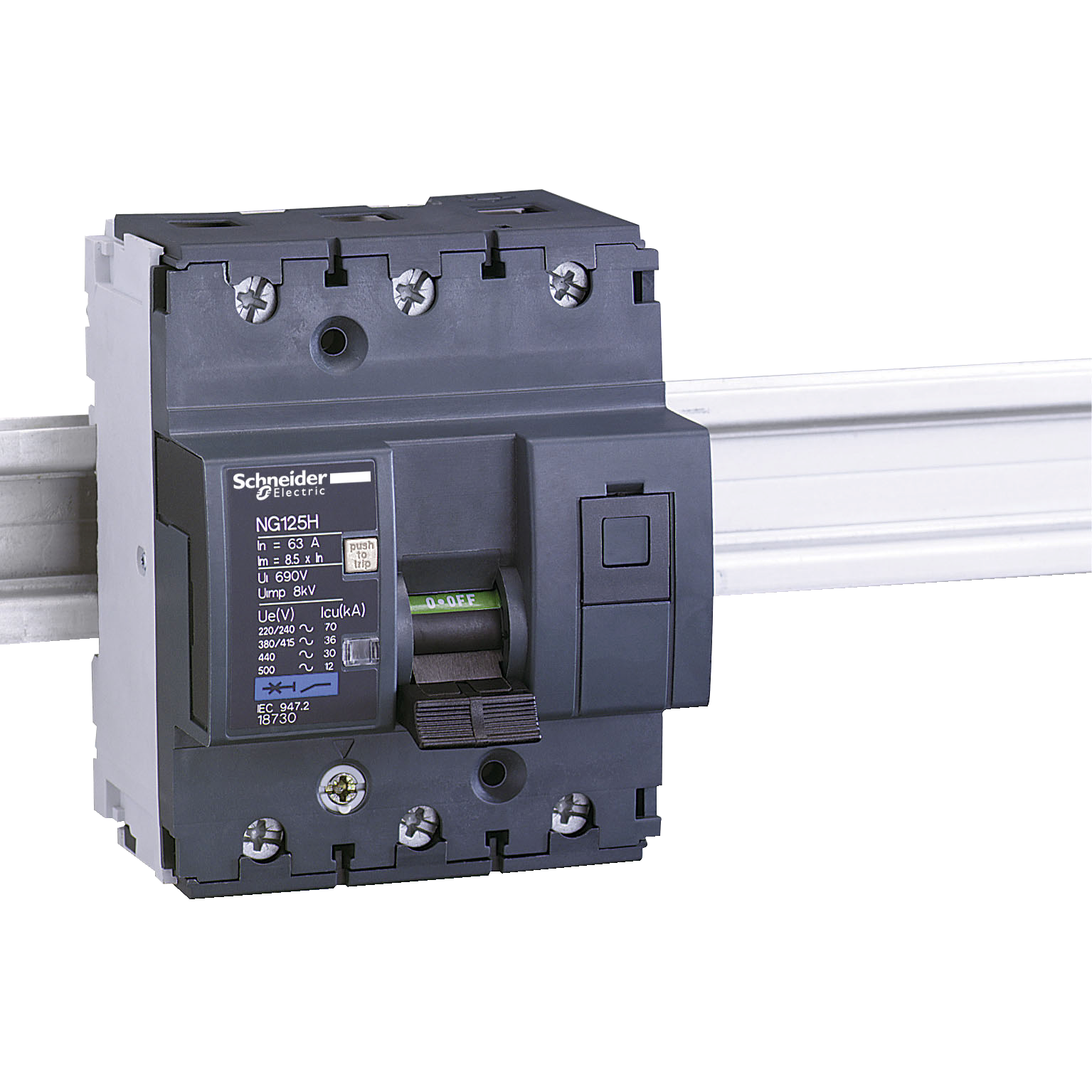 Автоматический выключатель Schneider Electric NG125H 3P 50A 25kA C (18729) Автоматический выключатель Schneider Electric NG125H 3P 50A 25kA C (18729)