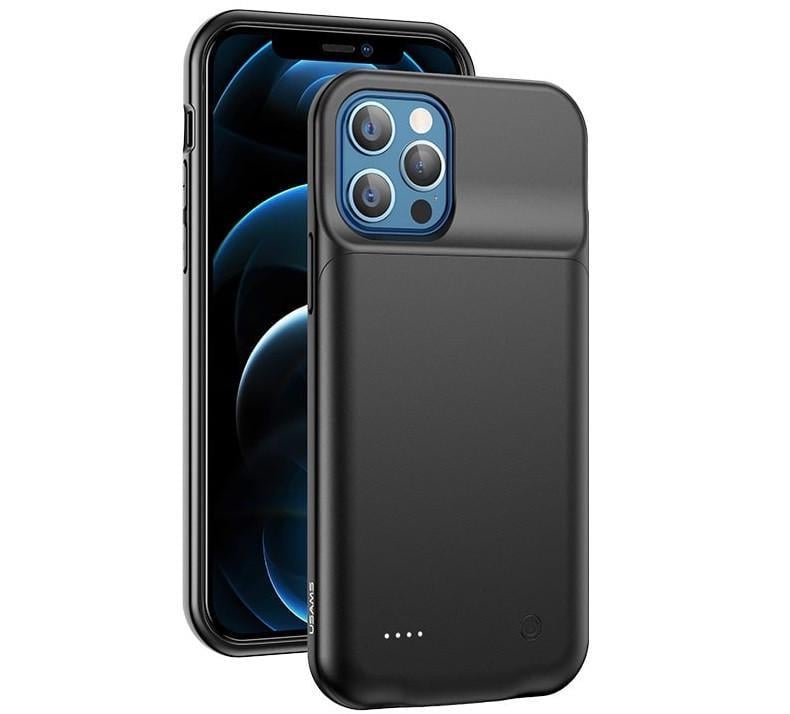 Чехол-повербанк 2в1 Usams US-CD156 для iPhone 12 Mini 2500 mAh Черный