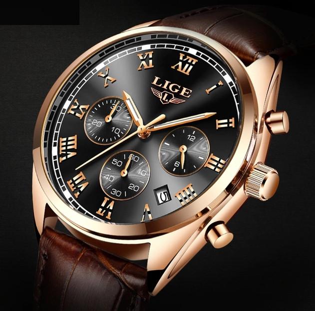 Наручные часы Lige Klaus с индикацией даты и секундомером (1150854761) - фото 3 Наручные часы Lige Klaus с индикацией даты и секундомером (1150854761) - фото 3