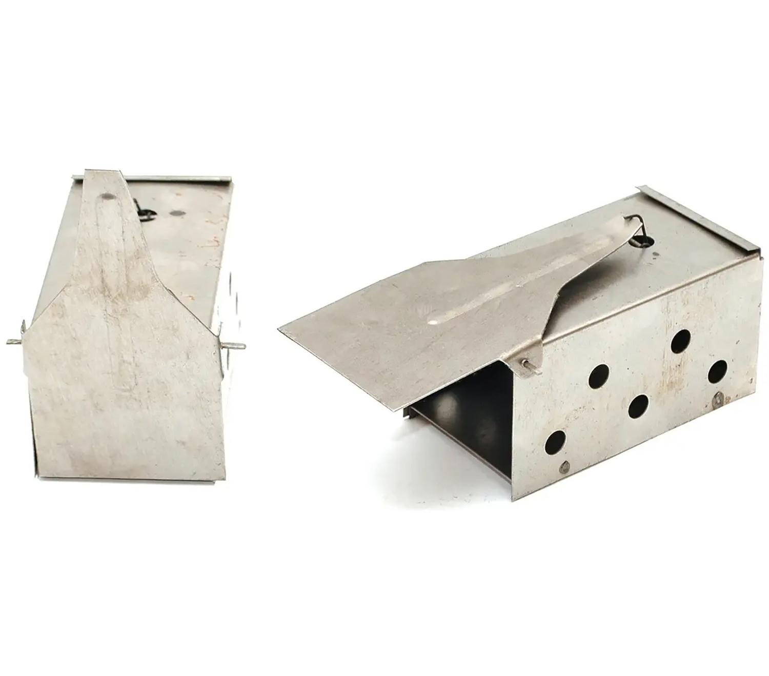 Набір мишоловок-крисоловок залізних у формі будиночка 14x13x8 см 2 шт. (87679) - фото 4 Набір мишоловок-крисоловок залізних у формі будиночка 14x13x8 см 2 шт. (87679) - фото 4