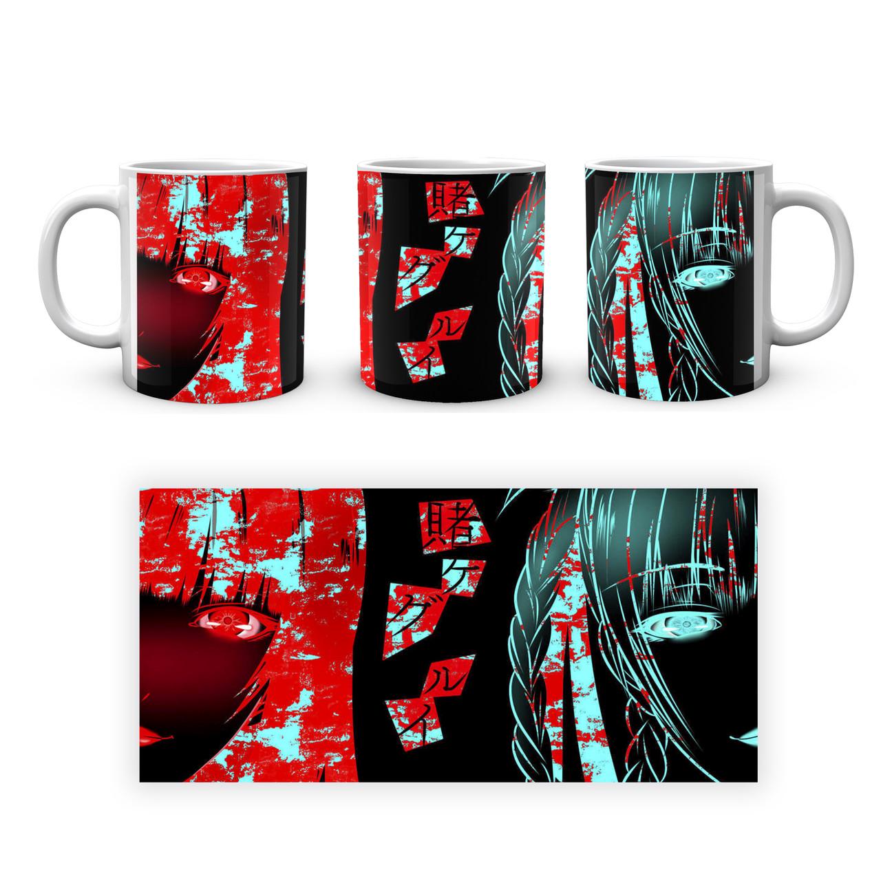 Чашка GeekLand Kakegurui faces 330 мл - фото 3
