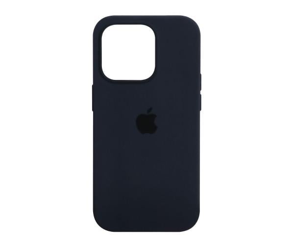 Чохол-накладка Silicone+MagSafe для Apple iPhone 14 Pro 01.Midnight