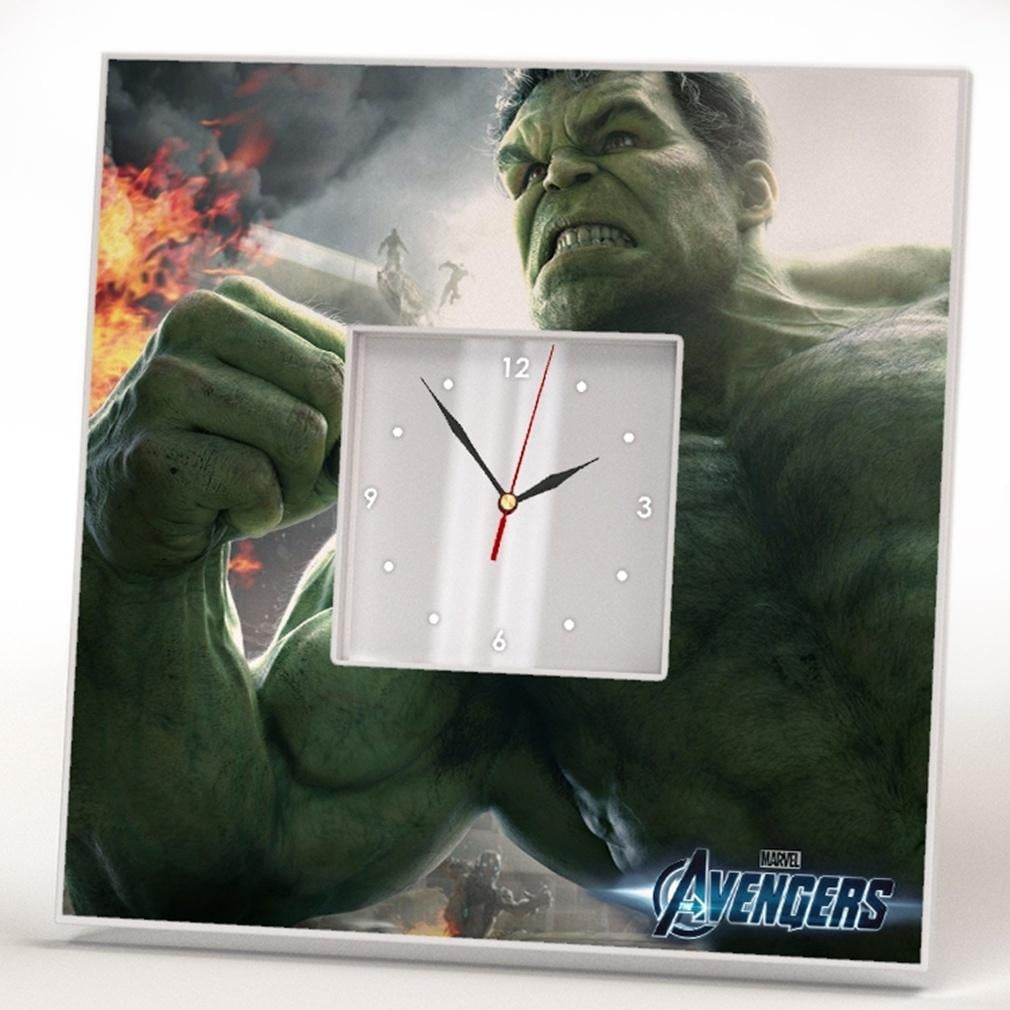 Часы «Халк. Marvel» 260x260 мм (C00854)
