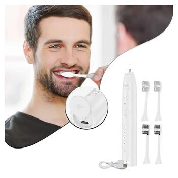 Зубная щетка Hoco электрическая на аккумуляторе Белый (HP60) - фото 2