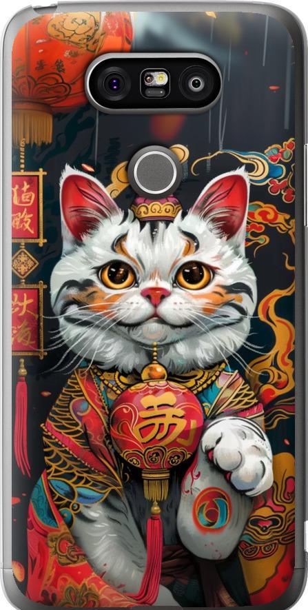 Чехол на LG G5 H860 China Cat v2 (6135u-348-42517)