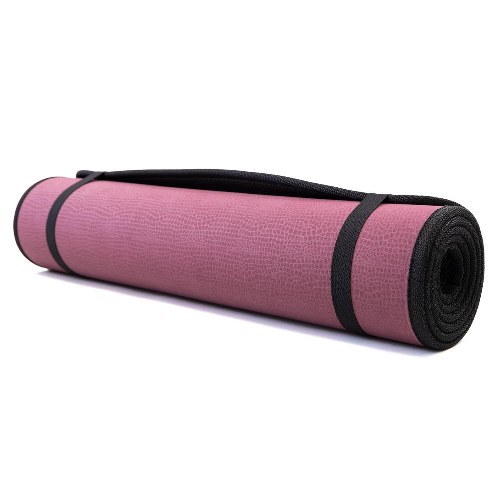 Килимок для йоги та фітнесу OSPORT Yoga Pro+ EVA двошаровий 8 мм Бордово-чорний (OF-0275) - фото 6 Килимок для йоги та фітнесу OSPORT Yoga Pro+ EVA двошаровий 8 мм Бордово-чорний (OF-0275) - фото 6