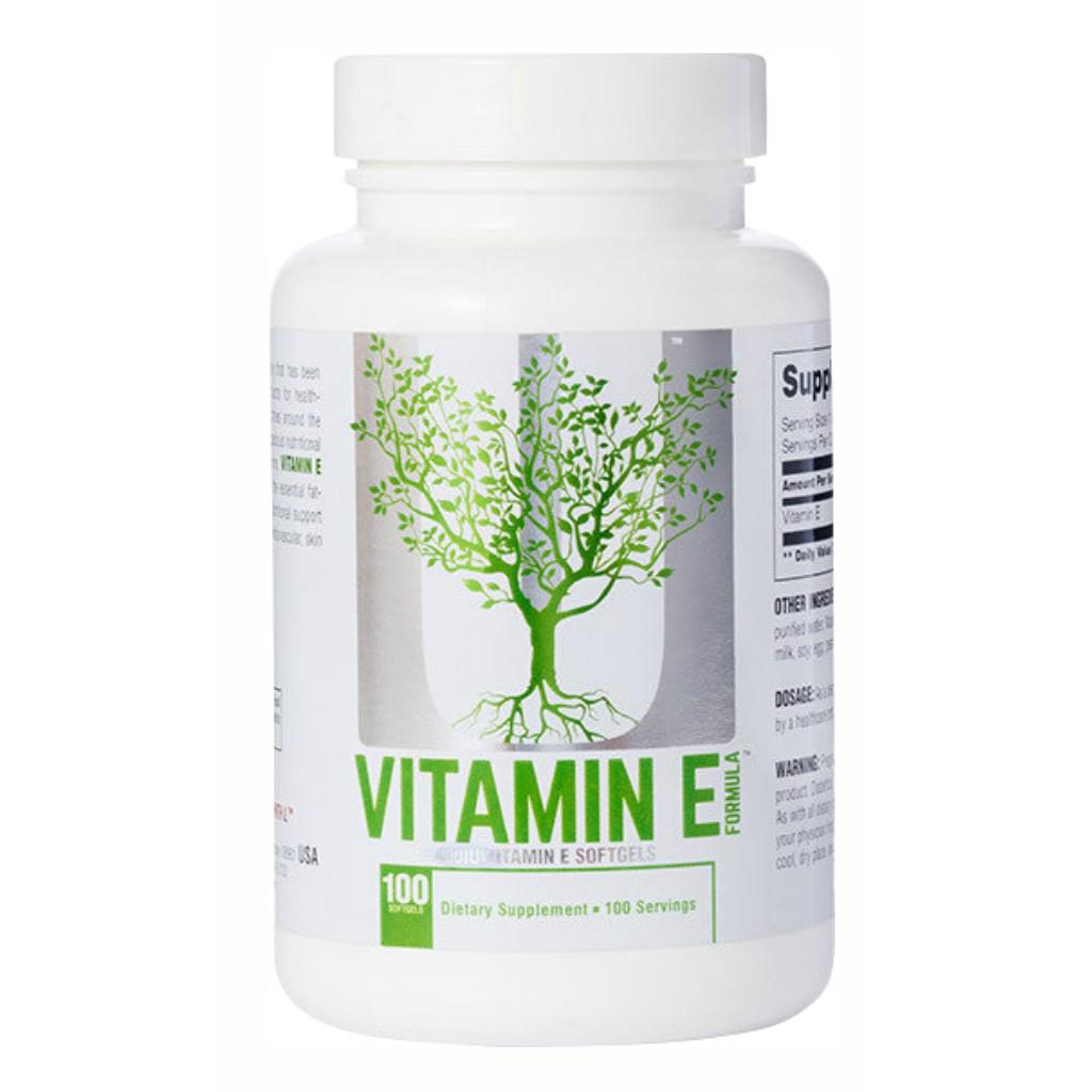 Витамины Universal Nutrition Vitamin E 100 капсул