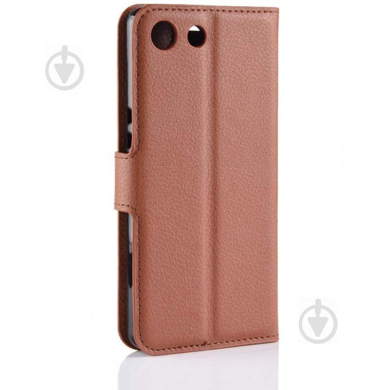 Чохол-книжка Litchie Wallet Sony Xperia Ace / XZ4 Compact Brown (hub_cagE87951) - фото 4