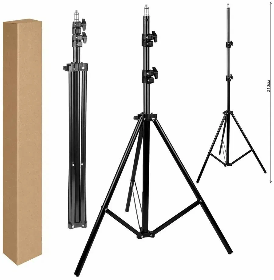 Штатив-стійка для телефону та кільцевої лампи 2 м - фото 2 Штатив-стійка для телефону та кільцевої лампи 2 м - фото 2