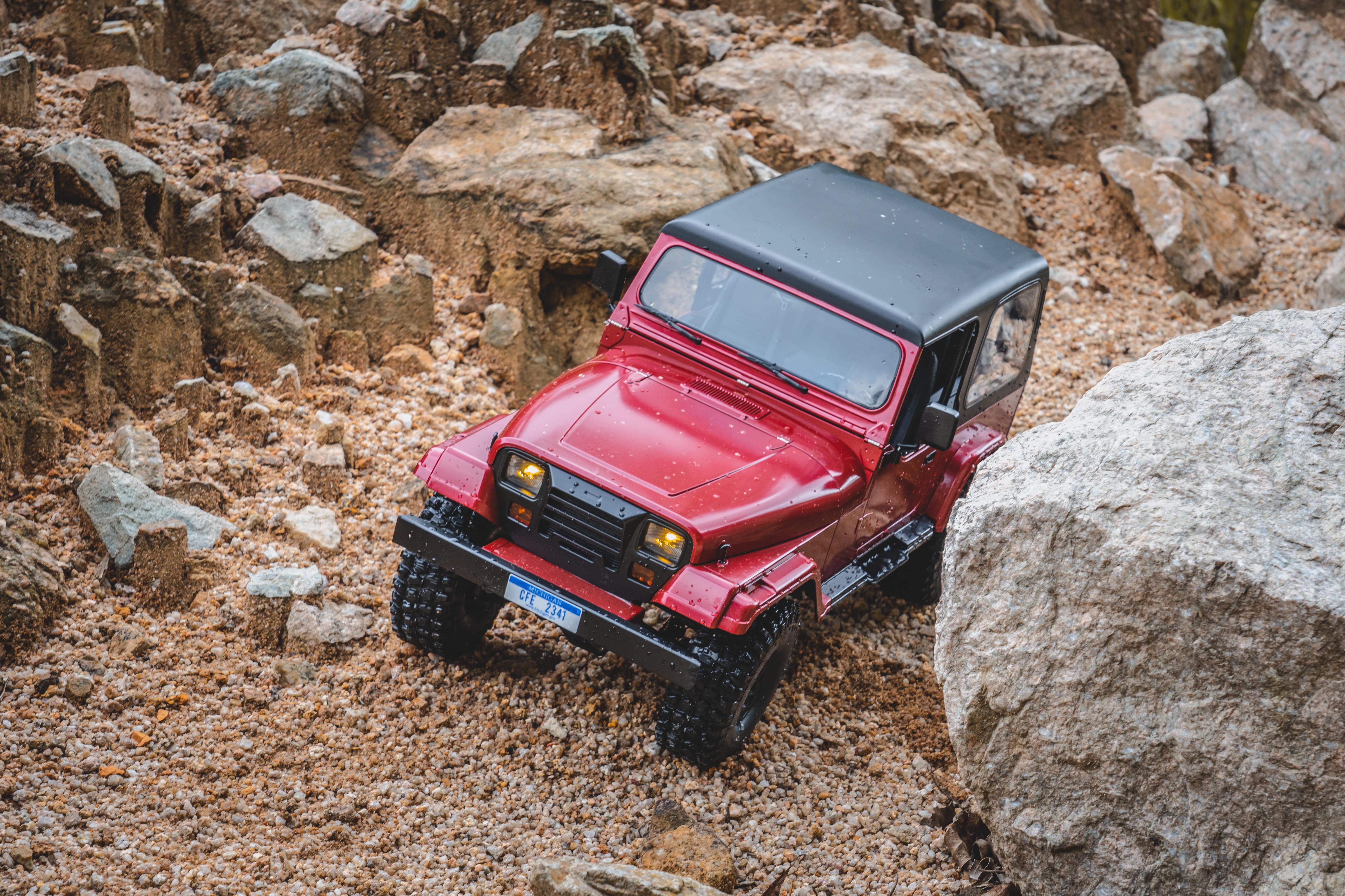 Радиоуправляемая машина ROC HOBBY 1:10 Mashigan RS JEEP Red - фото 8 Радиоуправляемая машина ROC HOBBY 1:10 Mashigan RS JEEP Red - фото 8