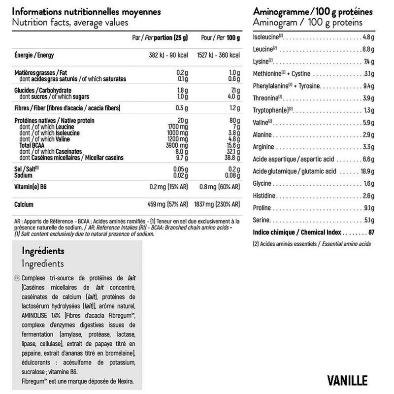 Протеїн STC NUTRITION Micellar Casein 750 g /30 servings/ Vanilla - фото 2