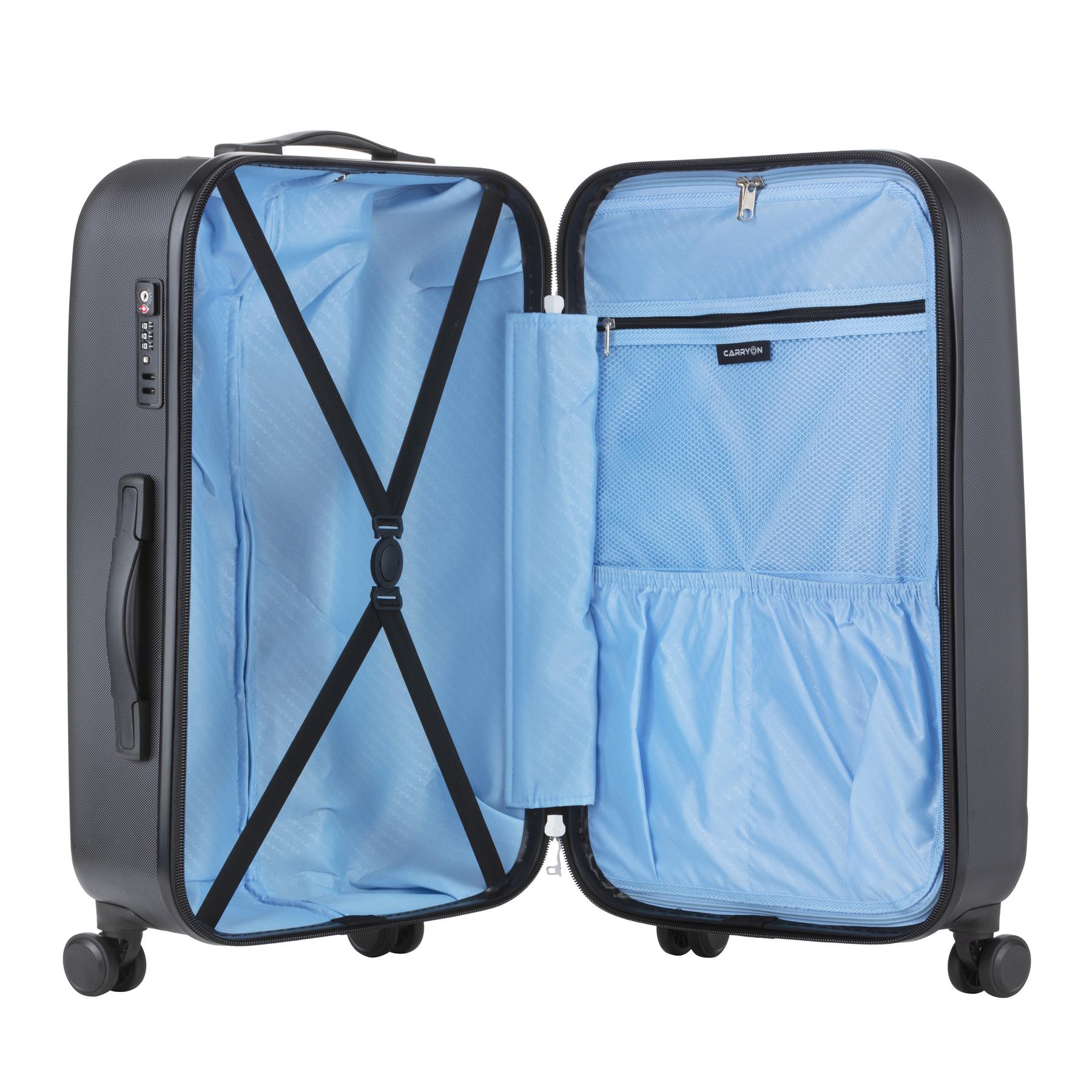 Чемодан CarryOn Skyhopper L Black (502128) - фото 4