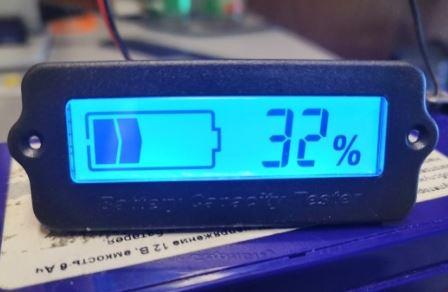 Индикатор уровня заряда аккумулятора ЖКИ 12-63в - фото 4 Индикатор уровня заряда аккумулятора ЖКИ 12-63в - фото 4