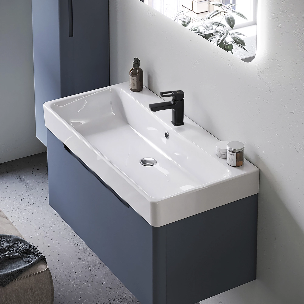 Смеситель для раковины Lidz Wawel 001 Black