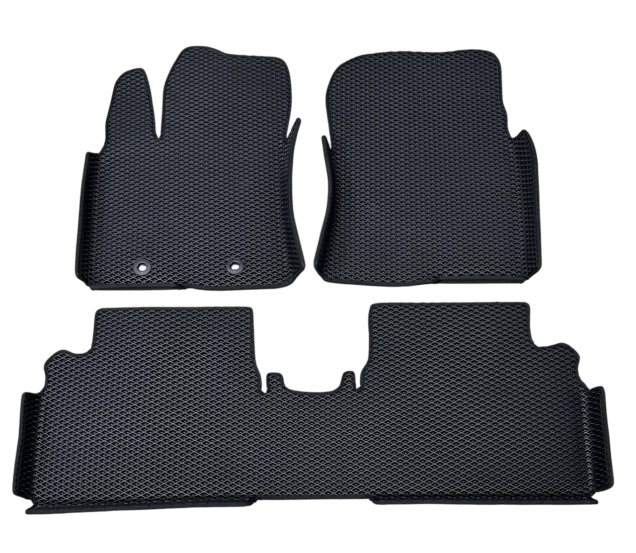 Коврики EVA с бортиками в салон для Toyota Avensis 2009+ гг. Черный (1984984800)