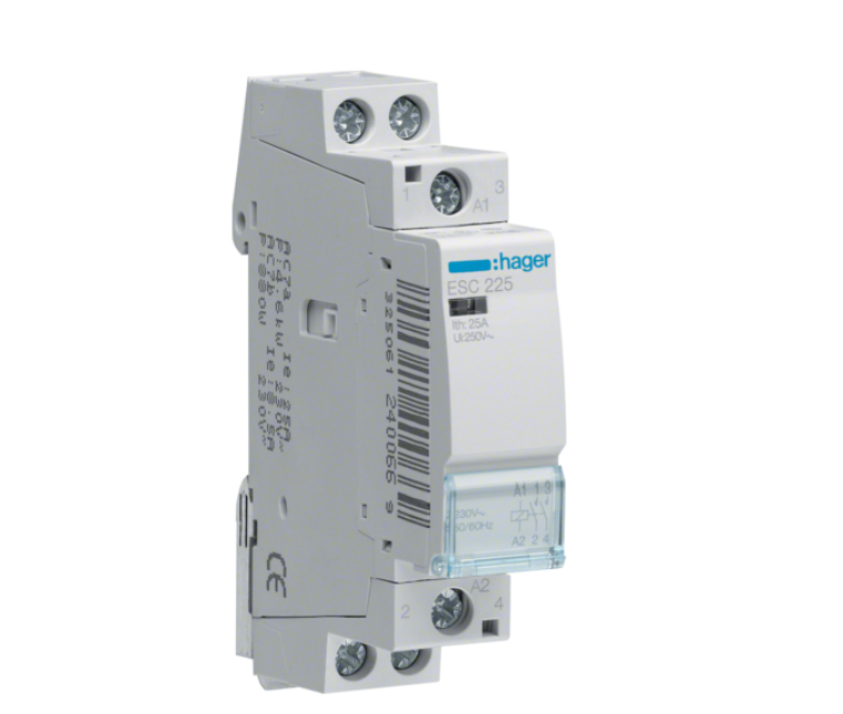 Контактор Hager 25 A 2НВ 230 В (ESC225)