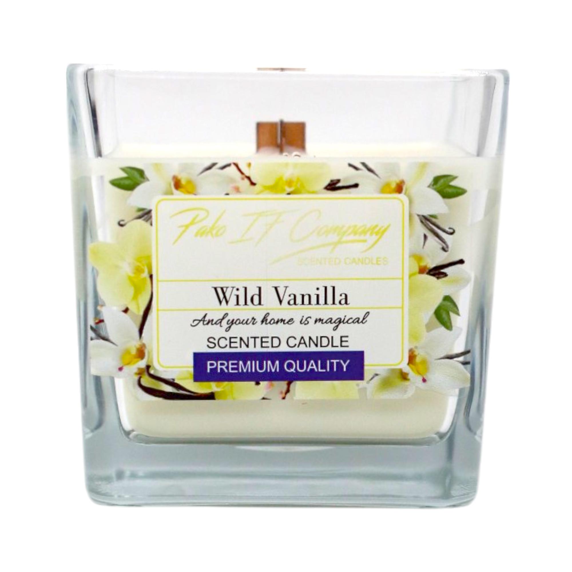 Свеча в стакане соевая Vanilla Pako10x10 см (НФ-00008118)