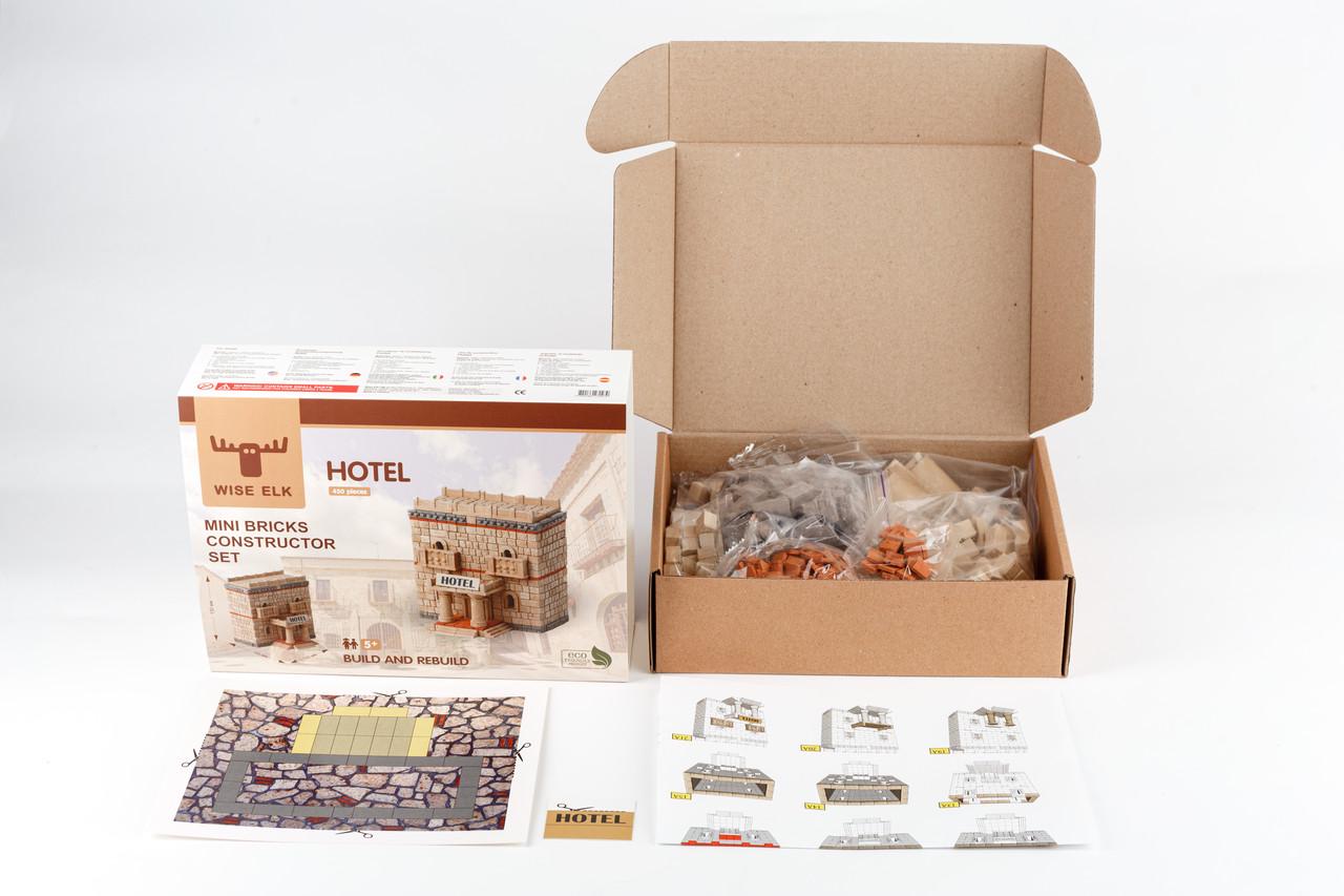 Конструктор керамічний із мініцеглинчиків Готель - фото 5 Конструктор керамічний із мініцеглинчиків Готель - фото 5