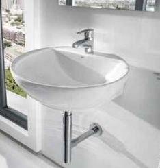 Умывальник Roca Fontana 60 327877000 с гофром BONOMINI 80см для подключения сифонов d40 (9140CC80B0) - фото 4 Умывальник Roca Fontana 60 327877000 с гофром BONOMINI 80см для подключения сифонов d40 (9140CC80B0) - фото 4