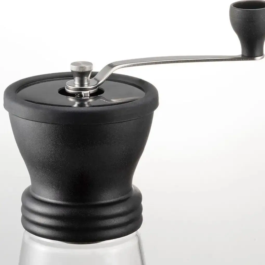 Кофемолка ручная Hario Skerton N Ceramic с регулировкой уровня помола и керамическими жерновами (MSCSN-2-B-EU2) - фото 2 Кофемолка ручная Hario Skerton N Ceramic с регулировкой уровня помола и керамическими жерновами (MSCSN-2-B-EU2) - фото 2