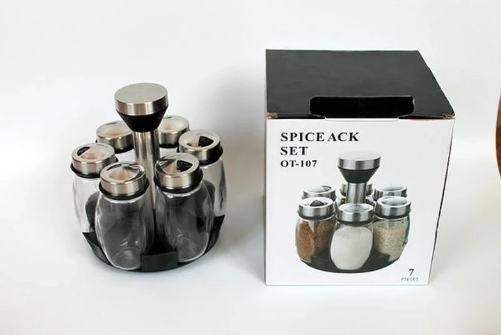 Набір для спецій на підставці 7 пр. (01469) - фото 6
