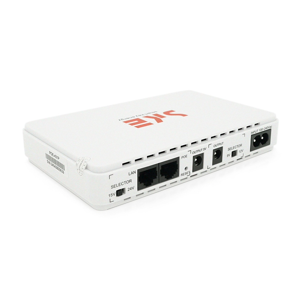 Источник бесперебойного питания SKE 431P Mini UPS для роутеров и коммутаторов 5/7,5/9/12V 1A (36882) Источник бесперебойного питания SKE 431P Mini UPS для роутеров и коммутаторов 5/7,5/9/12V 1A (36882)