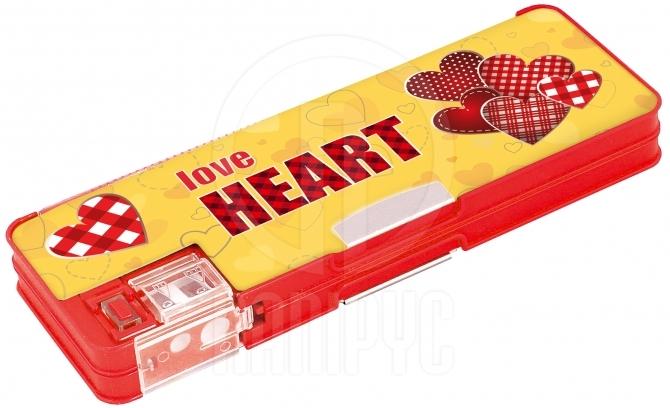 Пенал шкільний Cool For School CF85521 Love Heart (33487330)