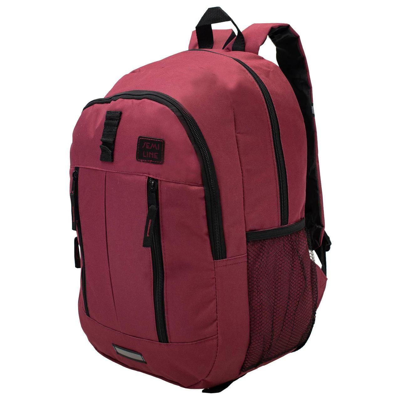 Рюкзак городской SEMI LINE 20 Red (J4923-3)