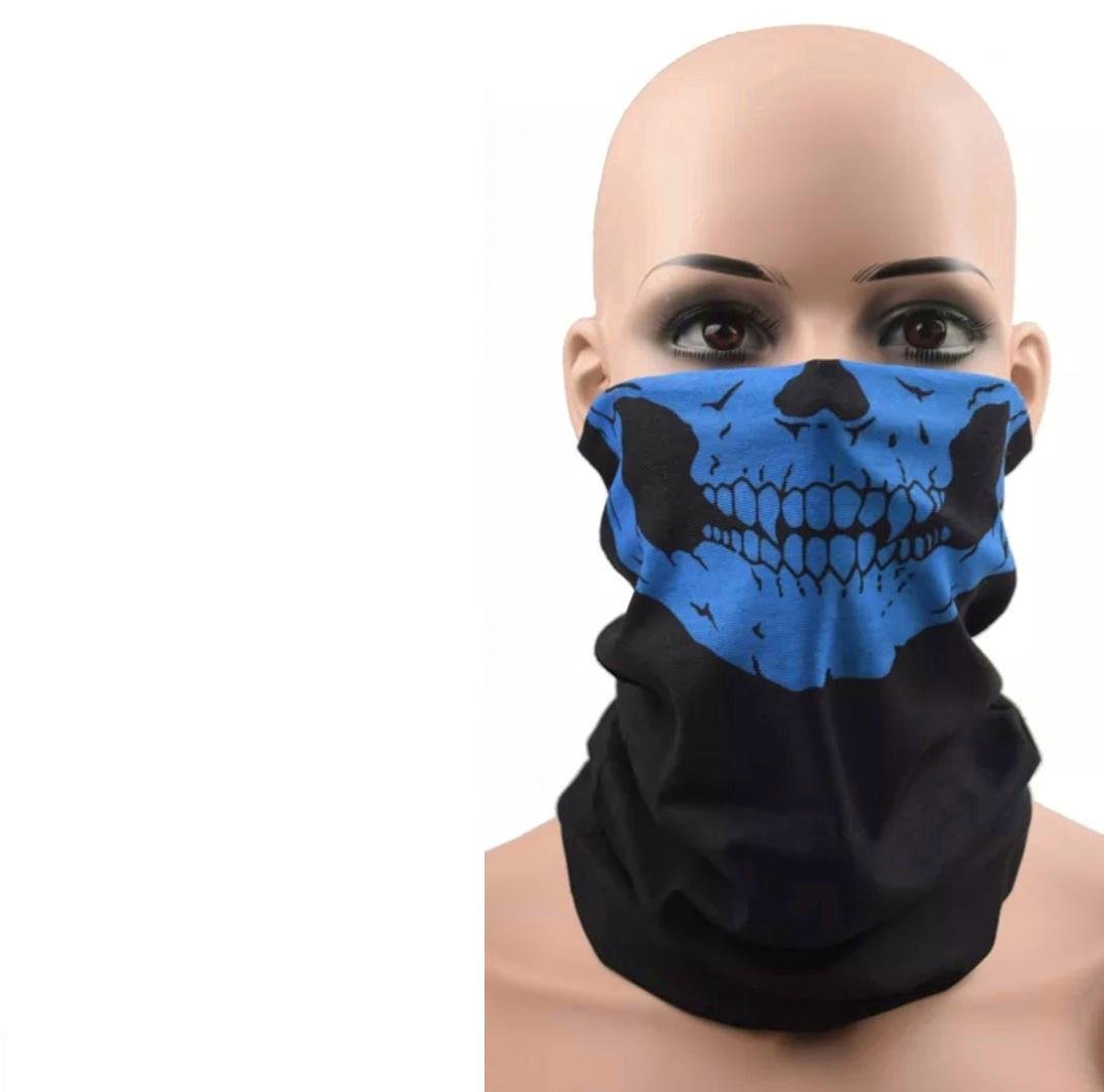 Бафф-маска Wuke Челюсть унисекс one size Синий