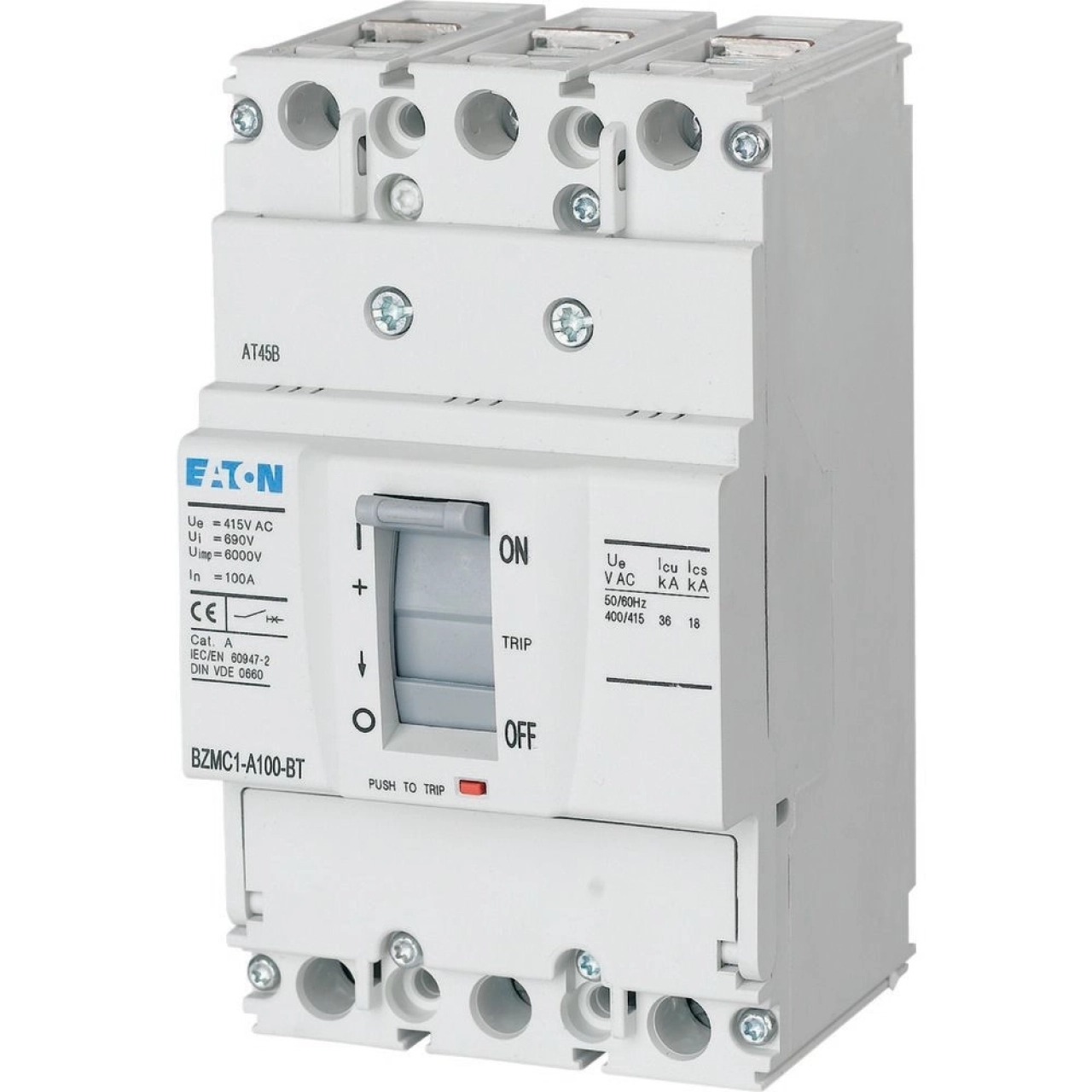 Автоматический выключатель Eaton BZMB1-A40-BT 25kA 3п 40A (25341)