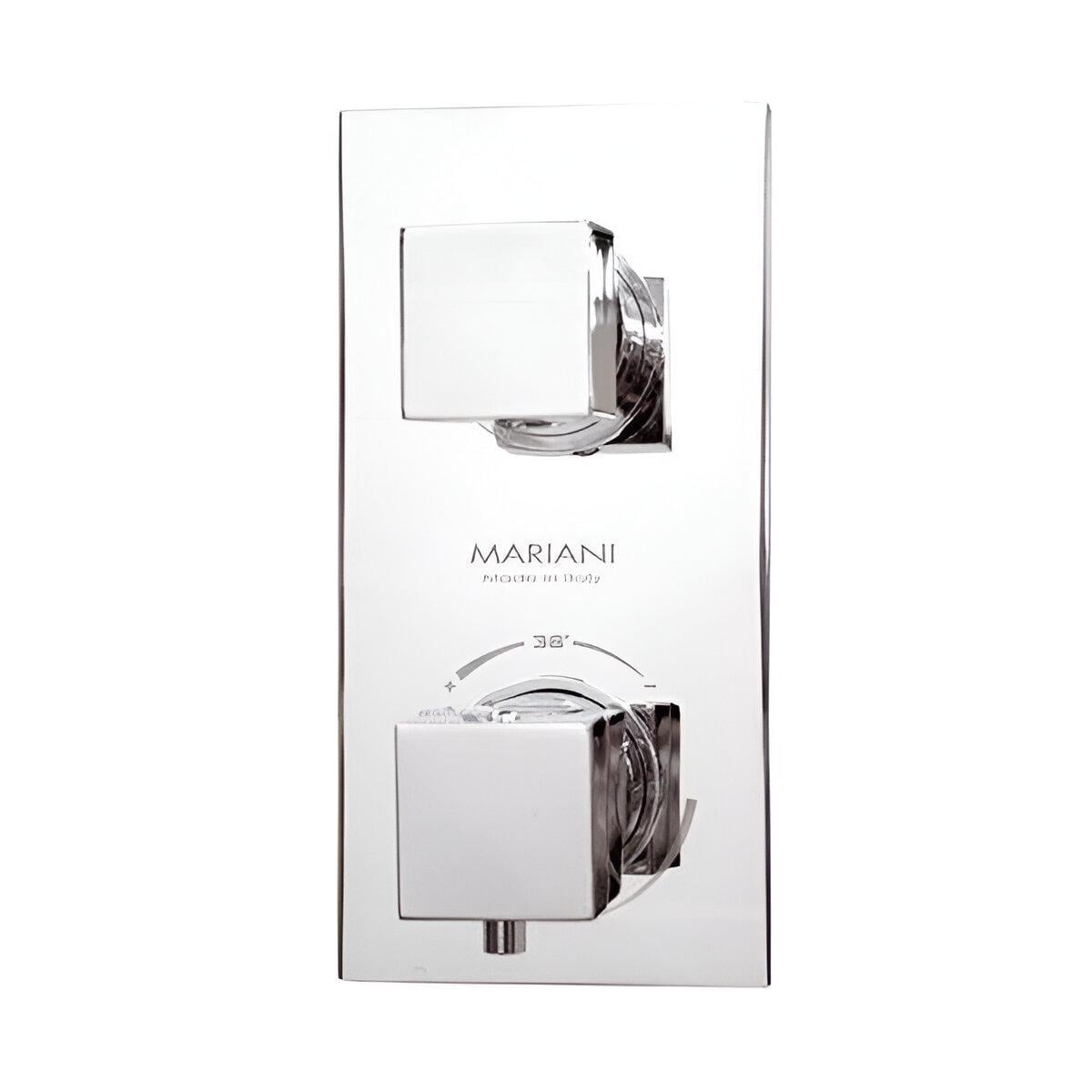 Термостат для душа MARIANI Wellness на 2 направления Хром (126Q1) Термостат для душа MARIANI Wellness на 2 направления Хром (126Q1)