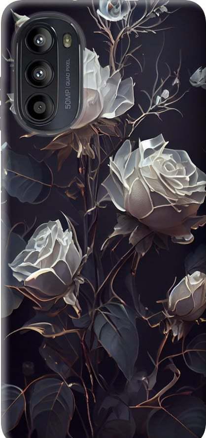 Чехол на Motorola Moto G52 Розы 2 (5550u-2691-42517)
