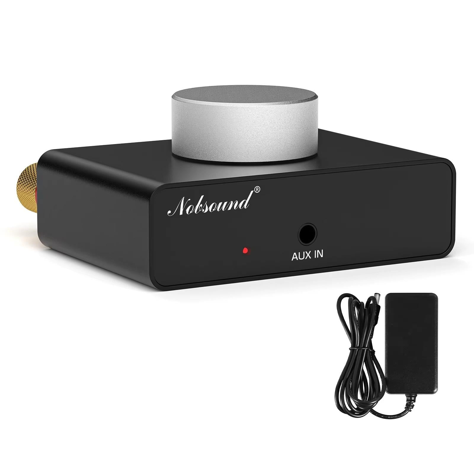 Стереоусилитель Nobsound TONE Bluetooth TPA3116 для дома и рабочего стола 50/50 Вт Black (TONE)