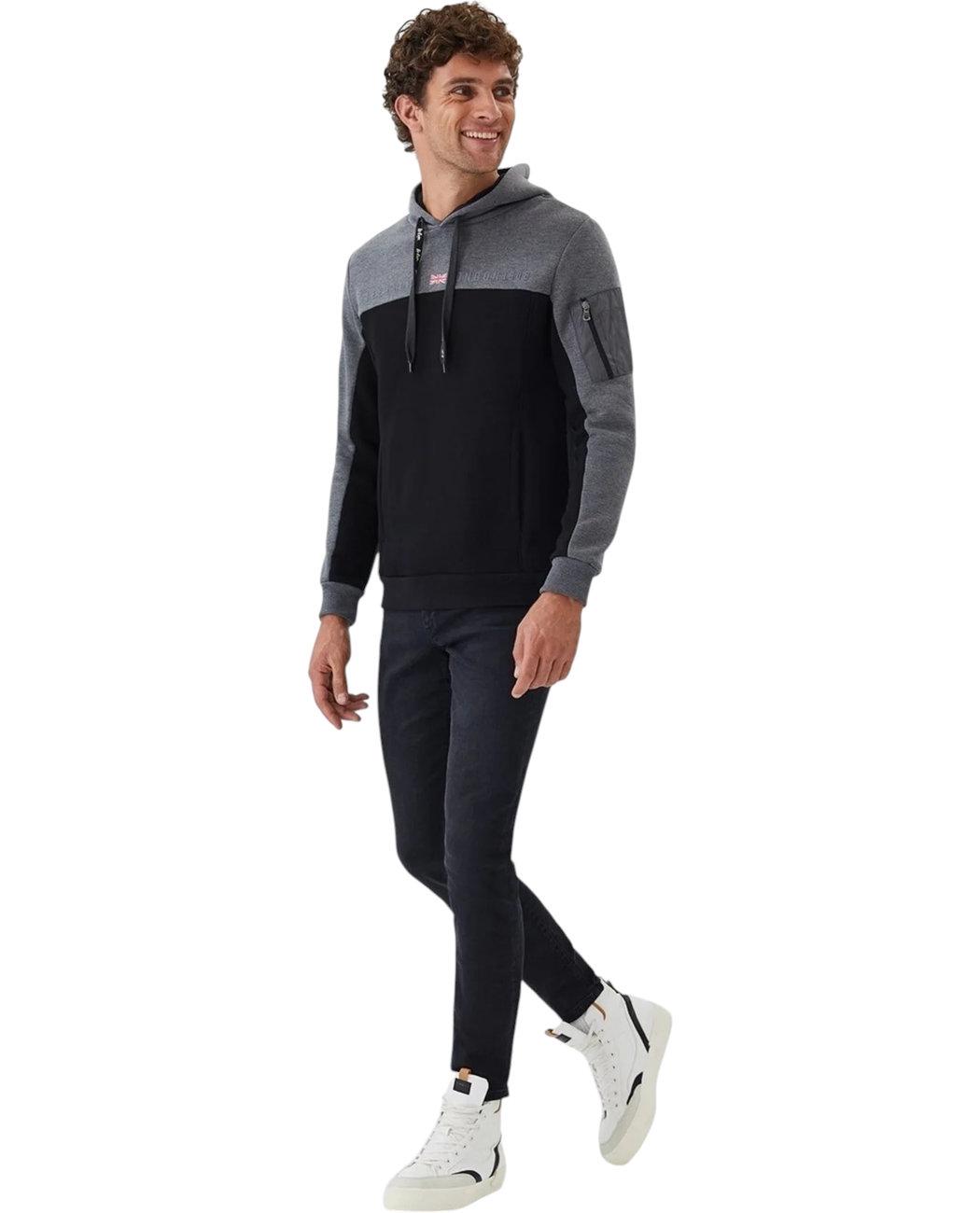 Худі чоловіче утеплене Lee Cooper Jaden 231LCM241019.8101 XXL Чорний (8682272351183) - фото 5 Худі чоловіче утеплене Lee Cooper Jaden 231LCM241019.8101 XXL Чорний (8682272351183) - фото 5