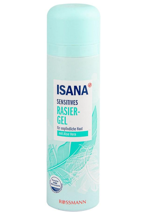 Гель для бритья Isana Sensitives mit Aloe Vera женский 150 мл (15184)
